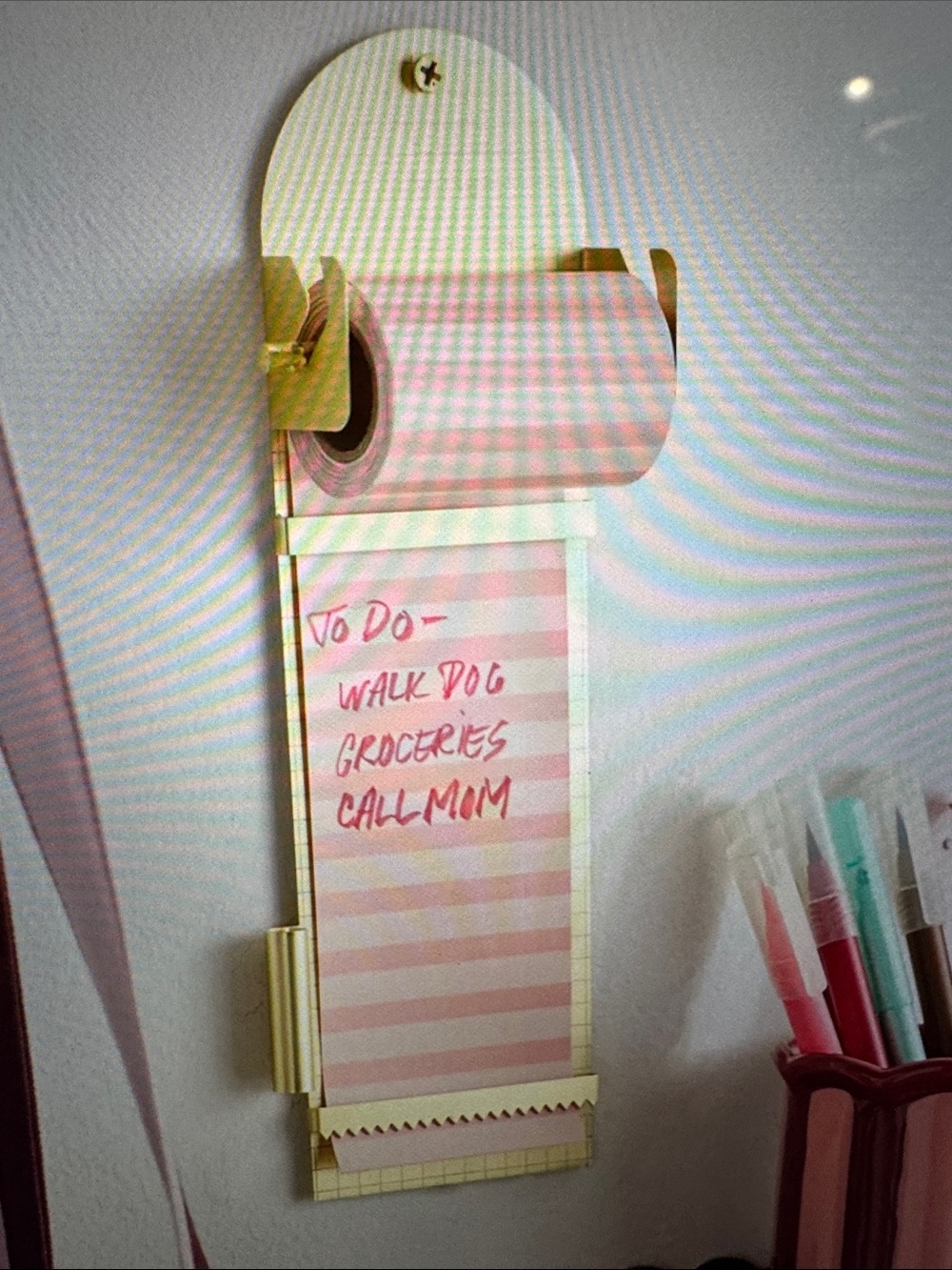 Urban Outfitters Inkerie Magnetic Roller Note Dispenser